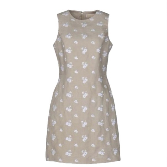Michael Kors Dresses & Skirts - Michael Kors Floral Print Linen Dress